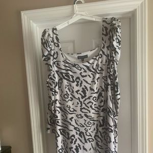Eloquii square neck body con dress 16
